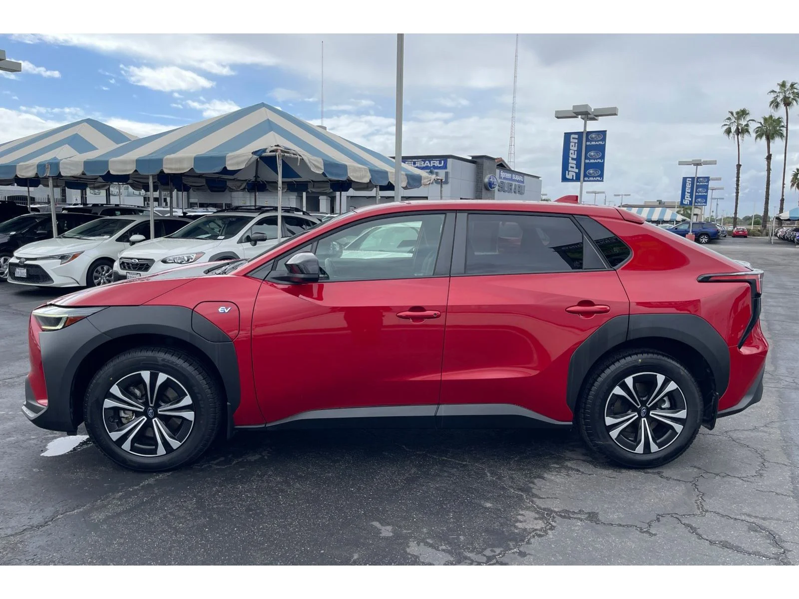 Used 2023 Elemental Red Pearl Subaru Premium image 2