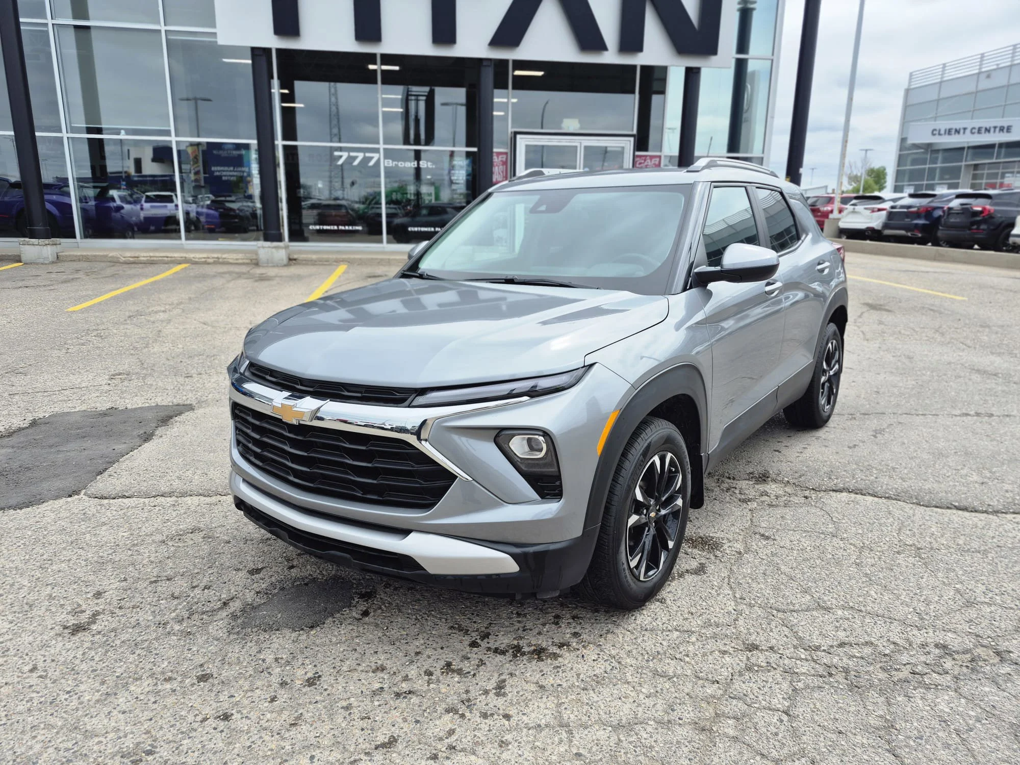 Certified Used 2025 Sterling Grey Metallic Chevrolet LT AWD*Remote Start | Htd Seats | Htd Wheel | Blind Spot Detection | Park Assist | CarPlay image 3