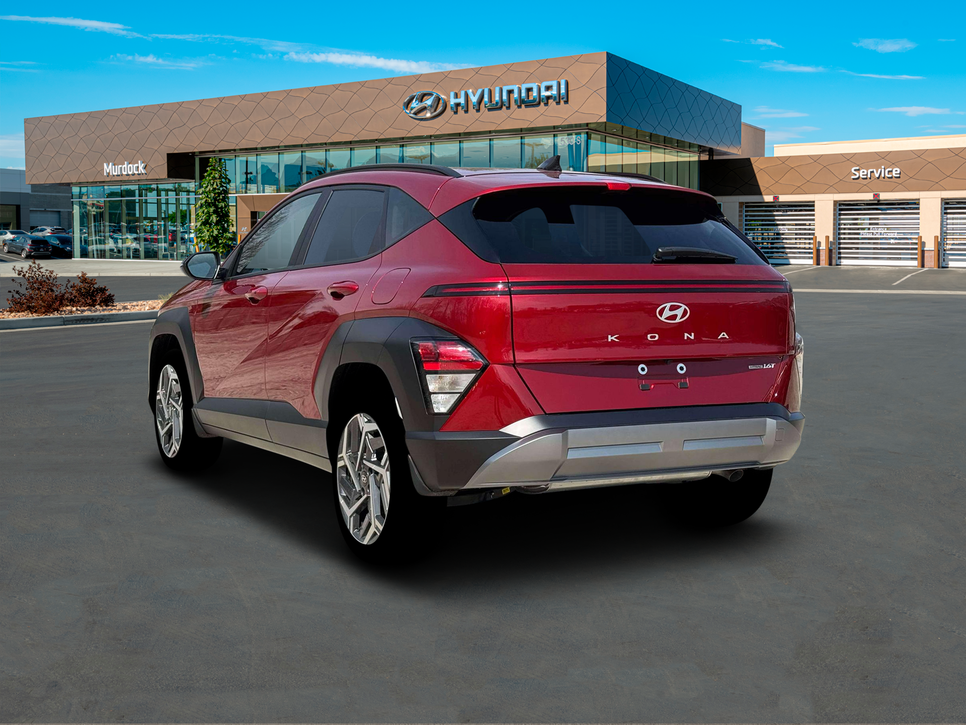 New 2026 Ultimate Red Metallic Hyundai SEL Premium AWD image 5