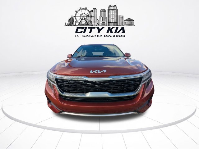 Certified Used 2023 Orange Kia S image 8