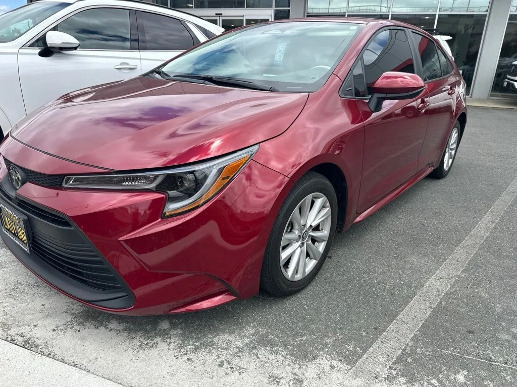 Used 2024 Red Toyota LE image 4