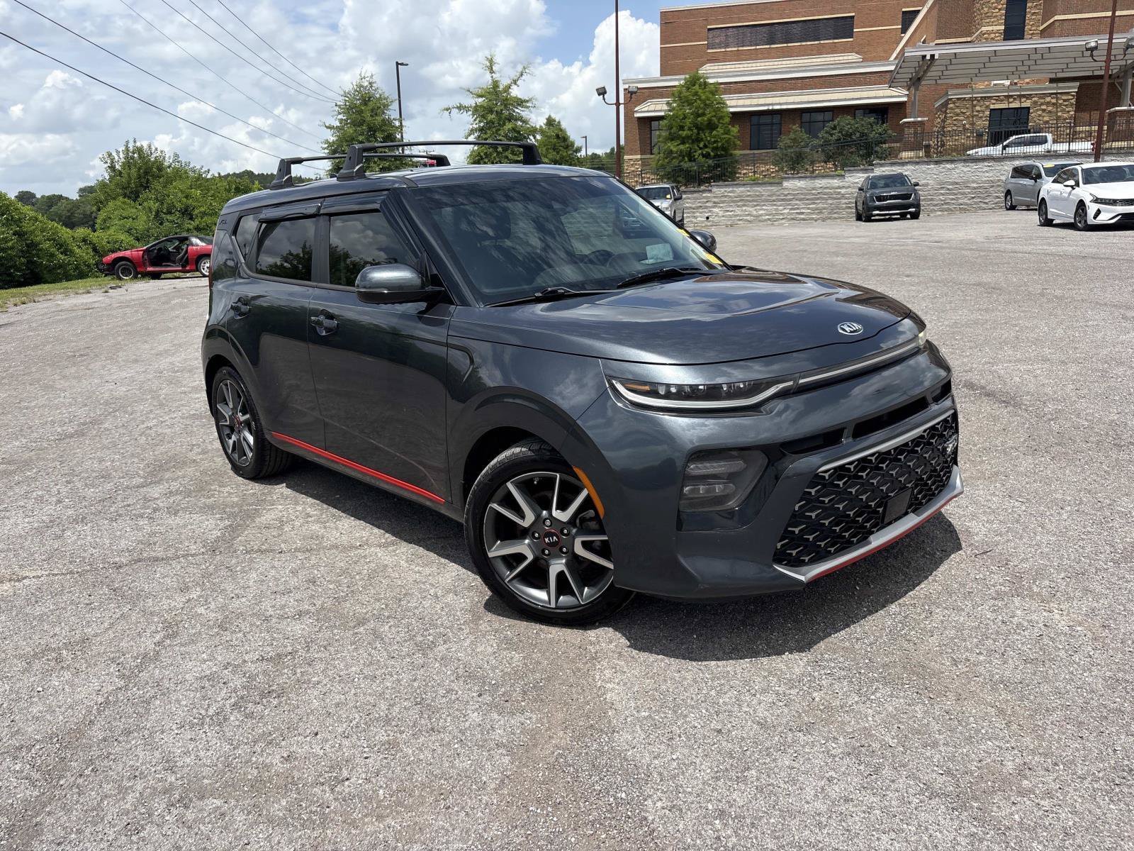 Used 2021 Gravity Gray Kia Turbo image 1
