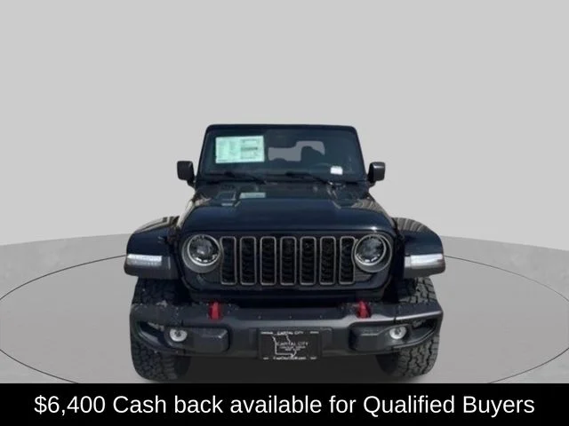 New 2026 Black Clear-Coat Exterior Paint Jeep Rubicon X image 2