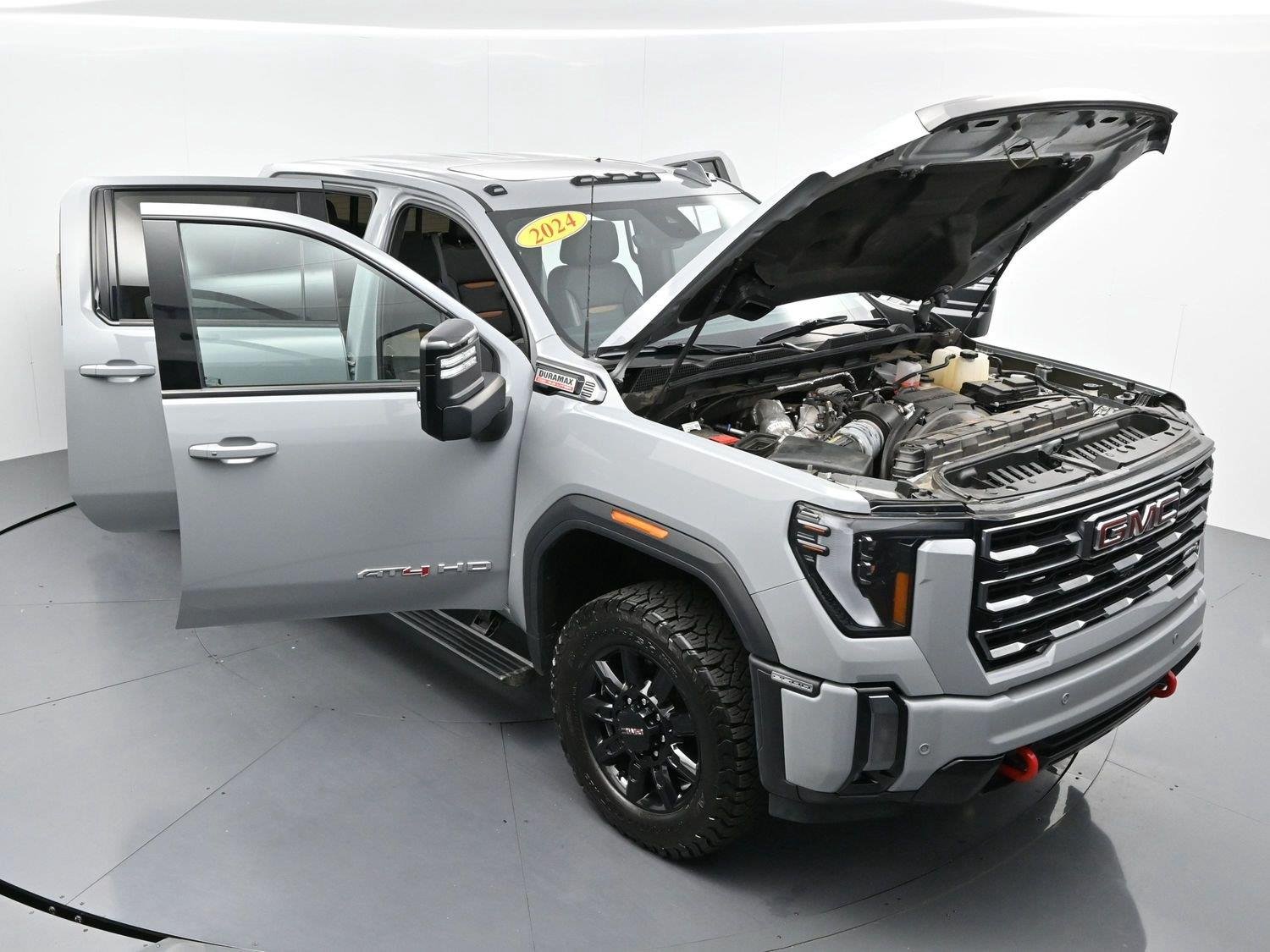 Used 2024 Thunderstorm Gray GMC AT4 image 38