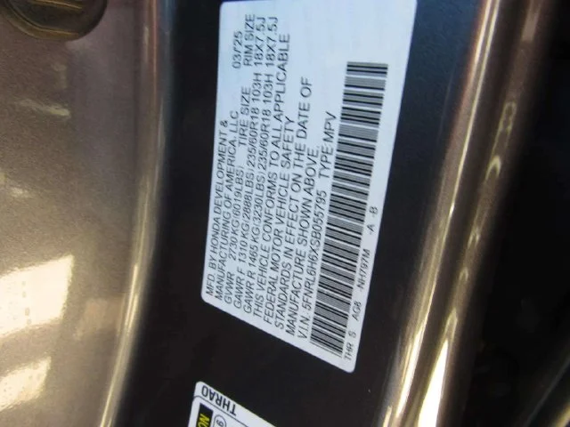 Certified Used 2025 Modern Steel Metallic Honda EX-L image 6