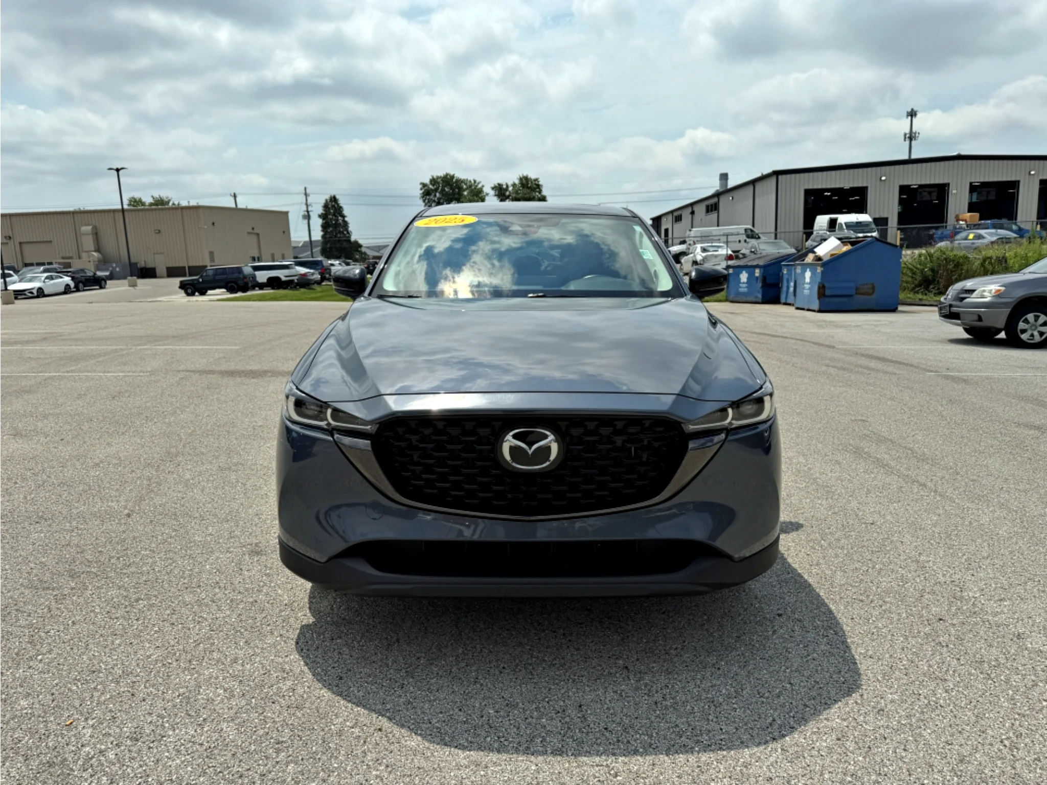 Used 2025 Polymetal Gray Metallic Mazda 2.5 S Carbon Edition image 2