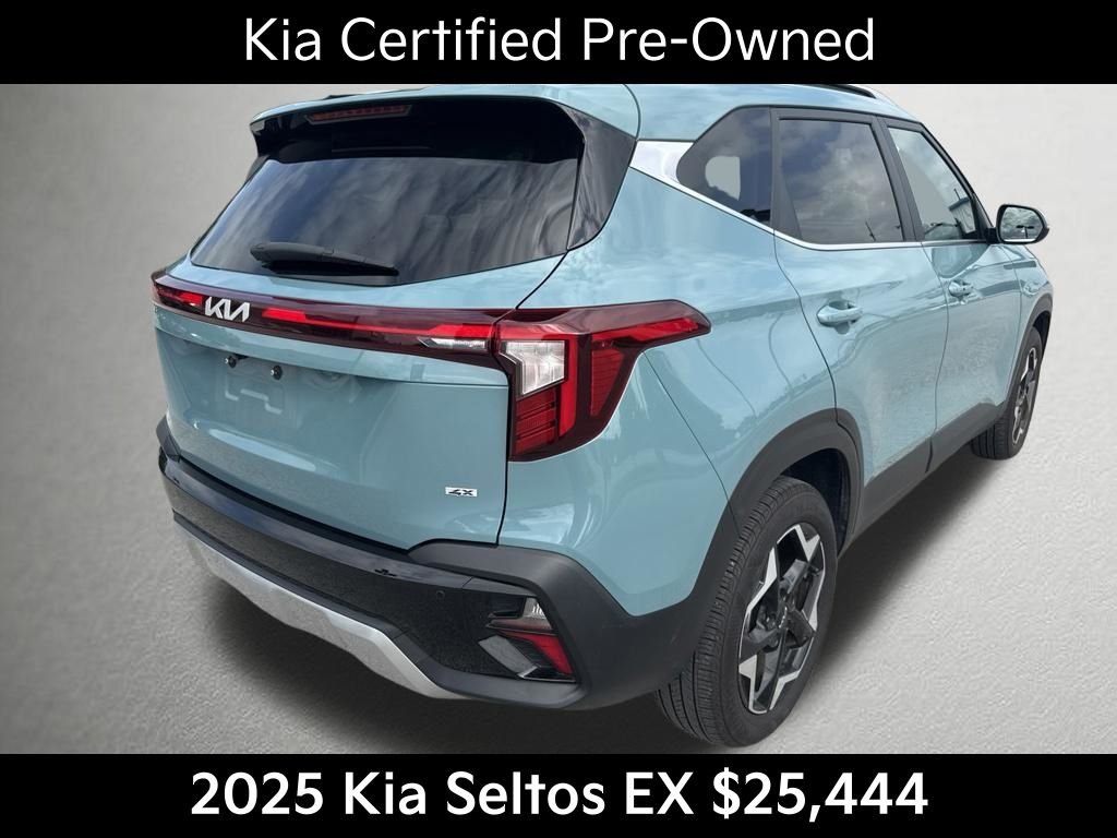 Certified Used 2025 Blue Kia EX image 4