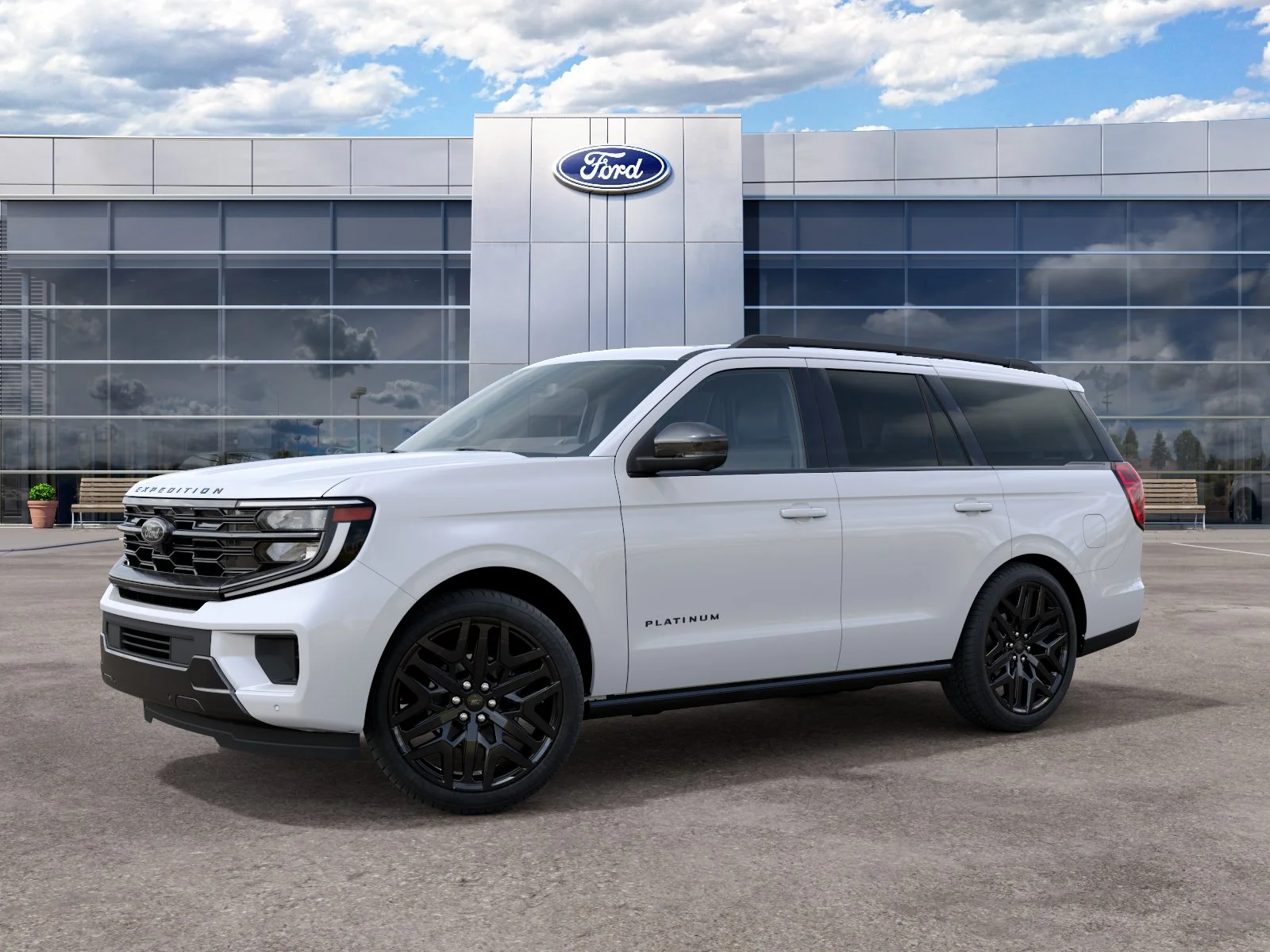 New 2027 Star White Metallic Tri-Coat Ford Platinum image 24