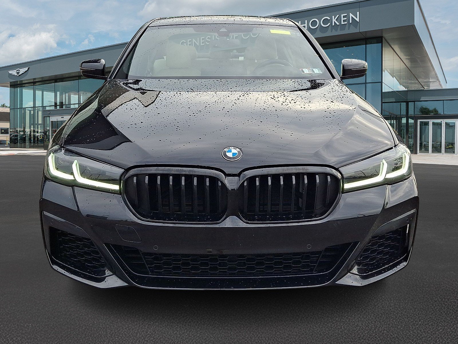 Used 2023 Black Sapphire Metallic BMW 540i xDrive image 3