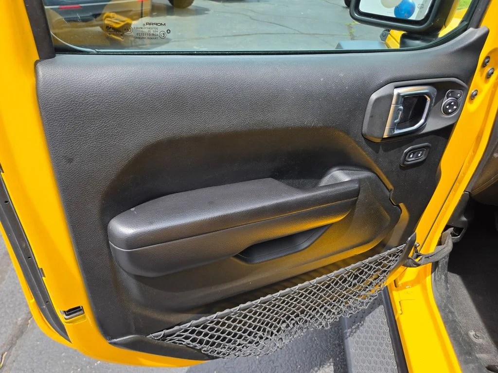 Certified Used 2021 Baja Yellow Clearcoat Jeep Unlimited Sport Altitude image 34