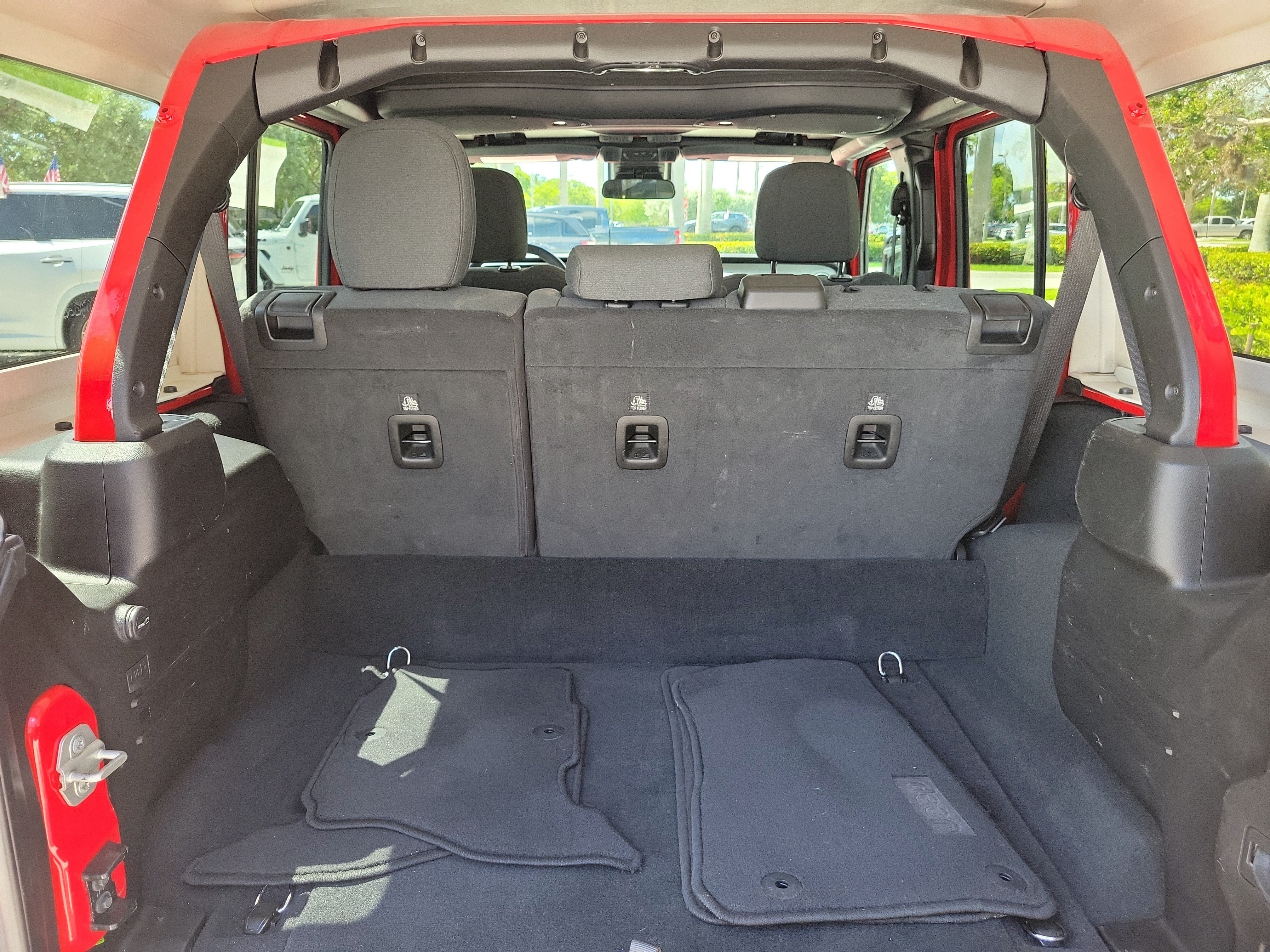 Used 2024 Firecracker Red Clearcoat Jeep Sahara image 11