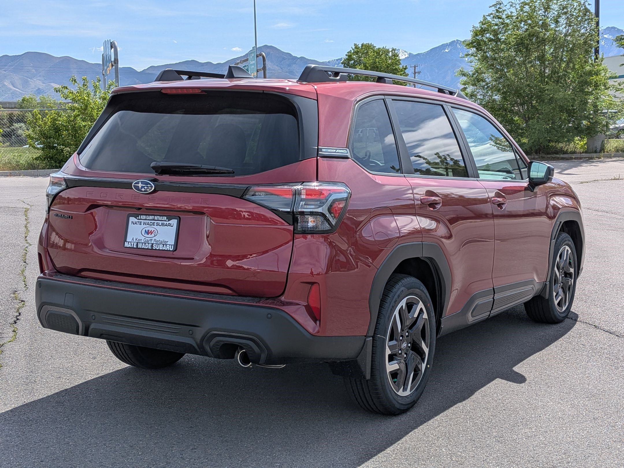 New 2026 CRIMSON RED PEARL Subaru Limited image 3
