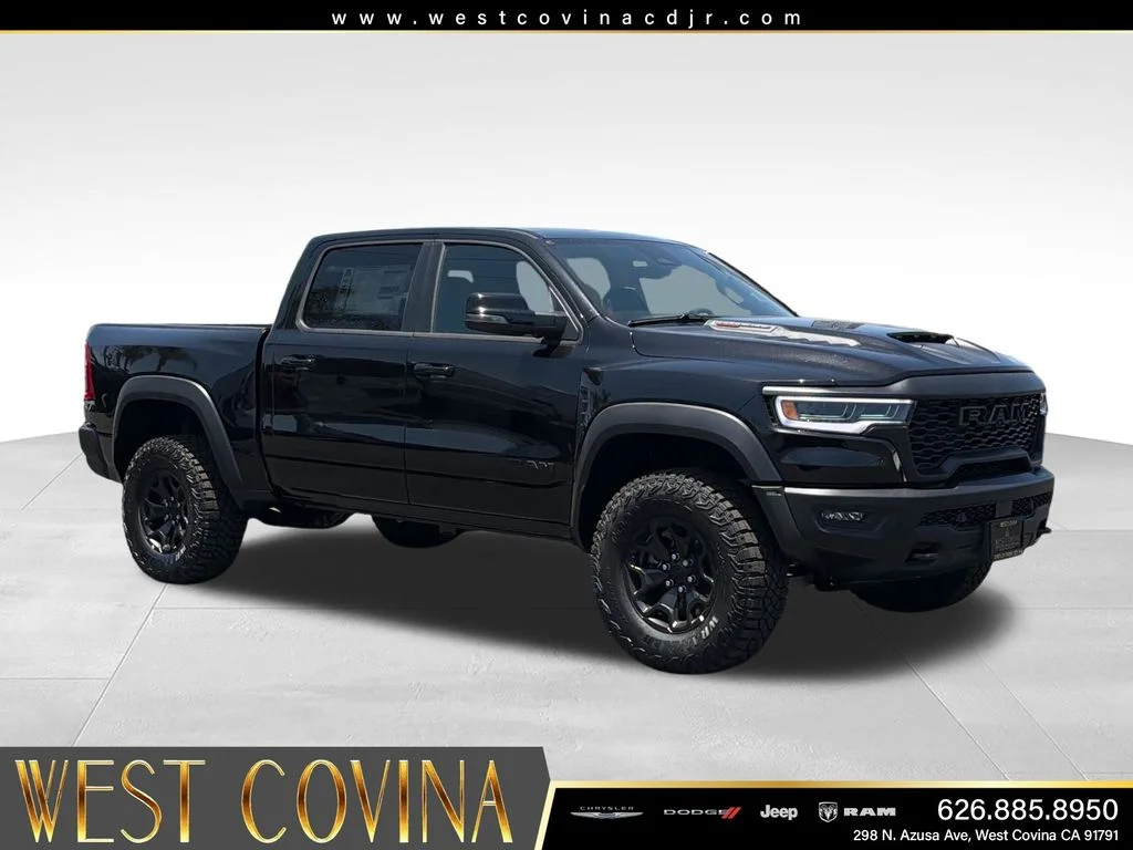 New 2026 Diamond Black Crystal Pearl-Coat Exterior Paint RAM RHO image 7