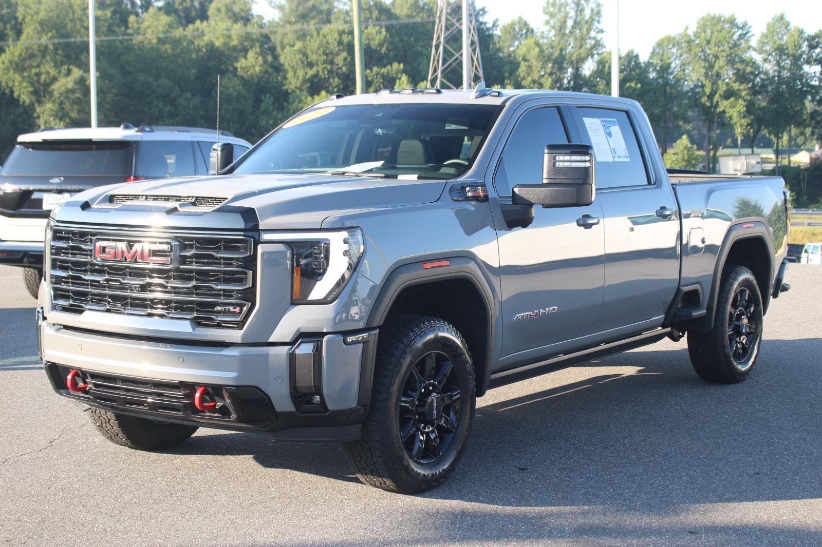Used 2024 Thunderstorm Gray GMC AT4 image 3