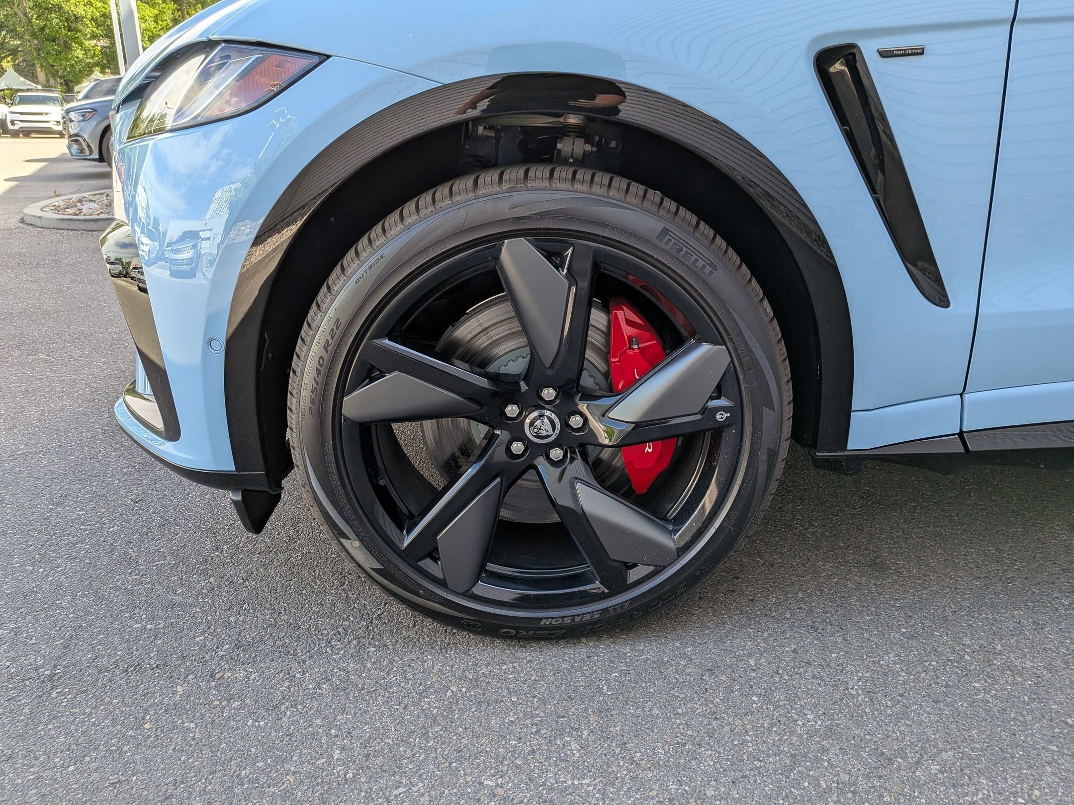 New 2026 Chalk Blue JAGUAR SVR 575 Final Edition image 10