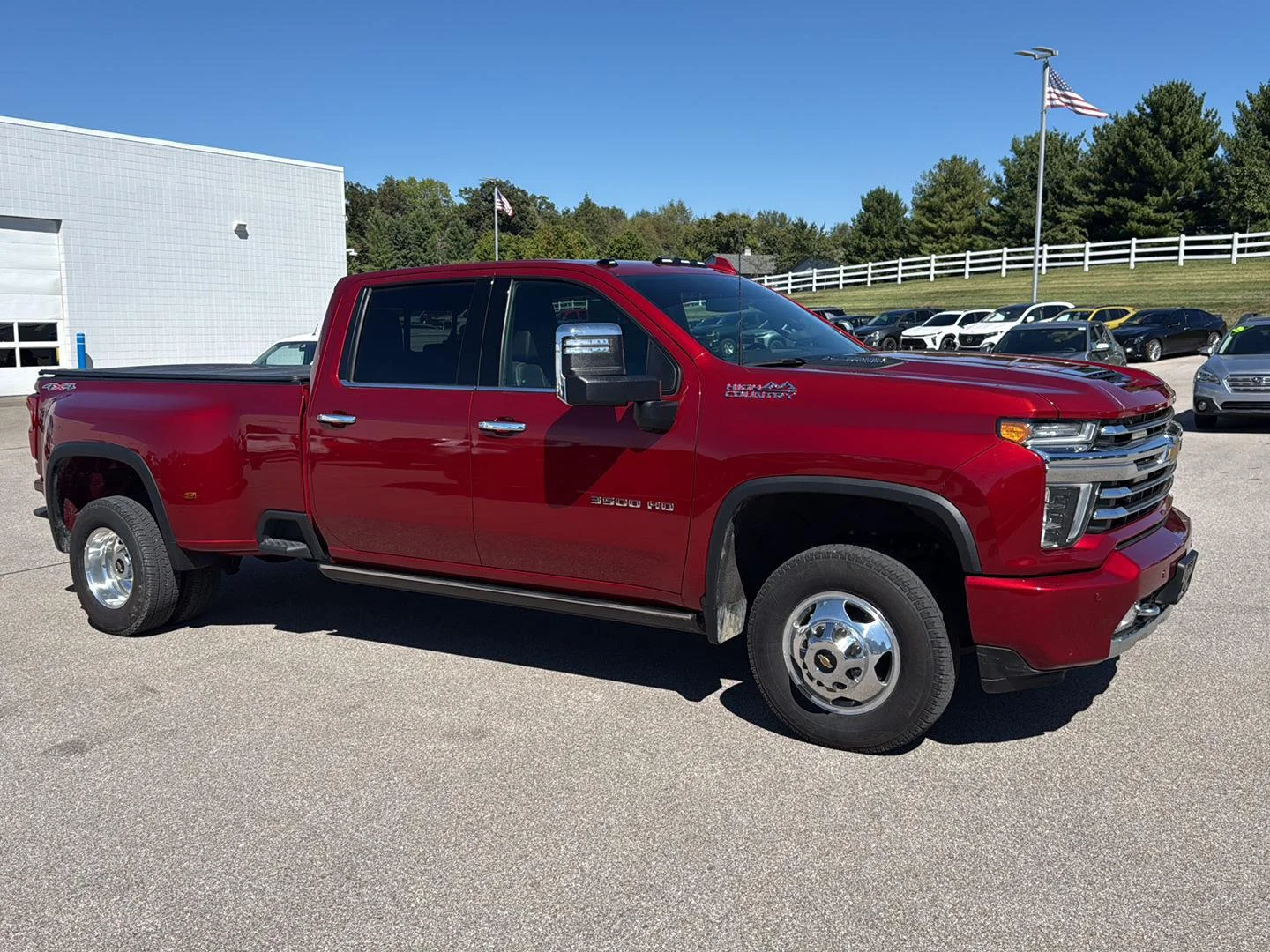 Used 2022 Cherry Red Tintcoat Chevrolet High Country image 4