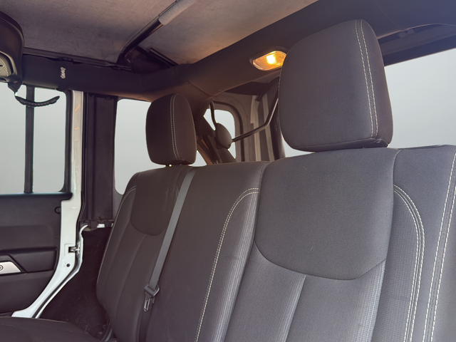 Used 2017 White Jeep Unlimited Sahara image 26