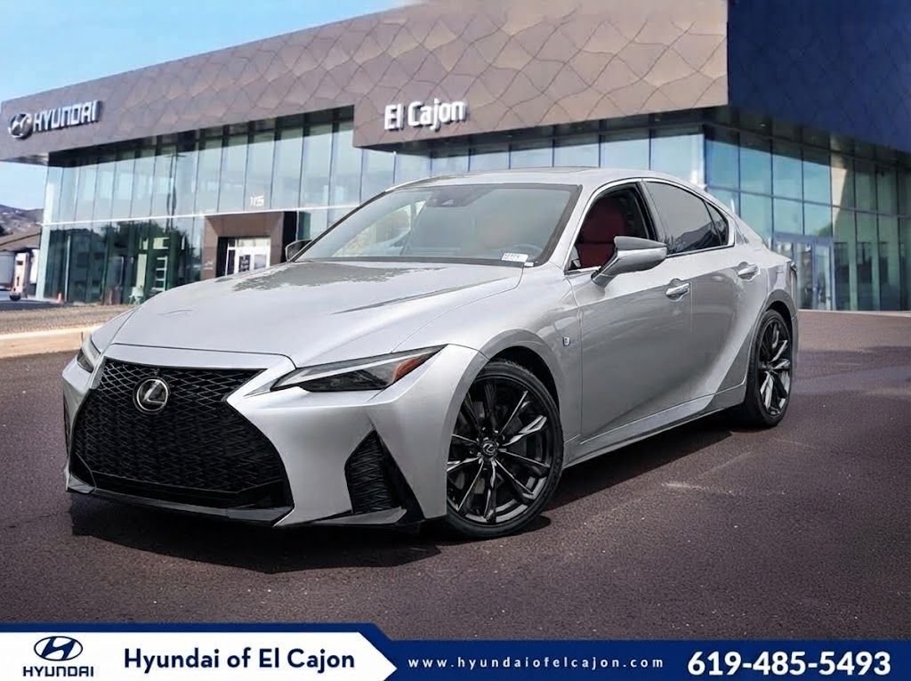Used 2023 Silver Lexus 350 F SPORT image 1