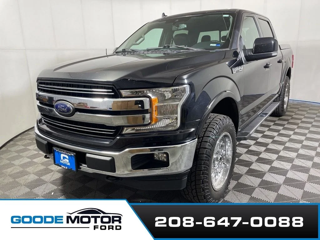 Certified Used 2020 Black Metallic Ford Lariat image 4