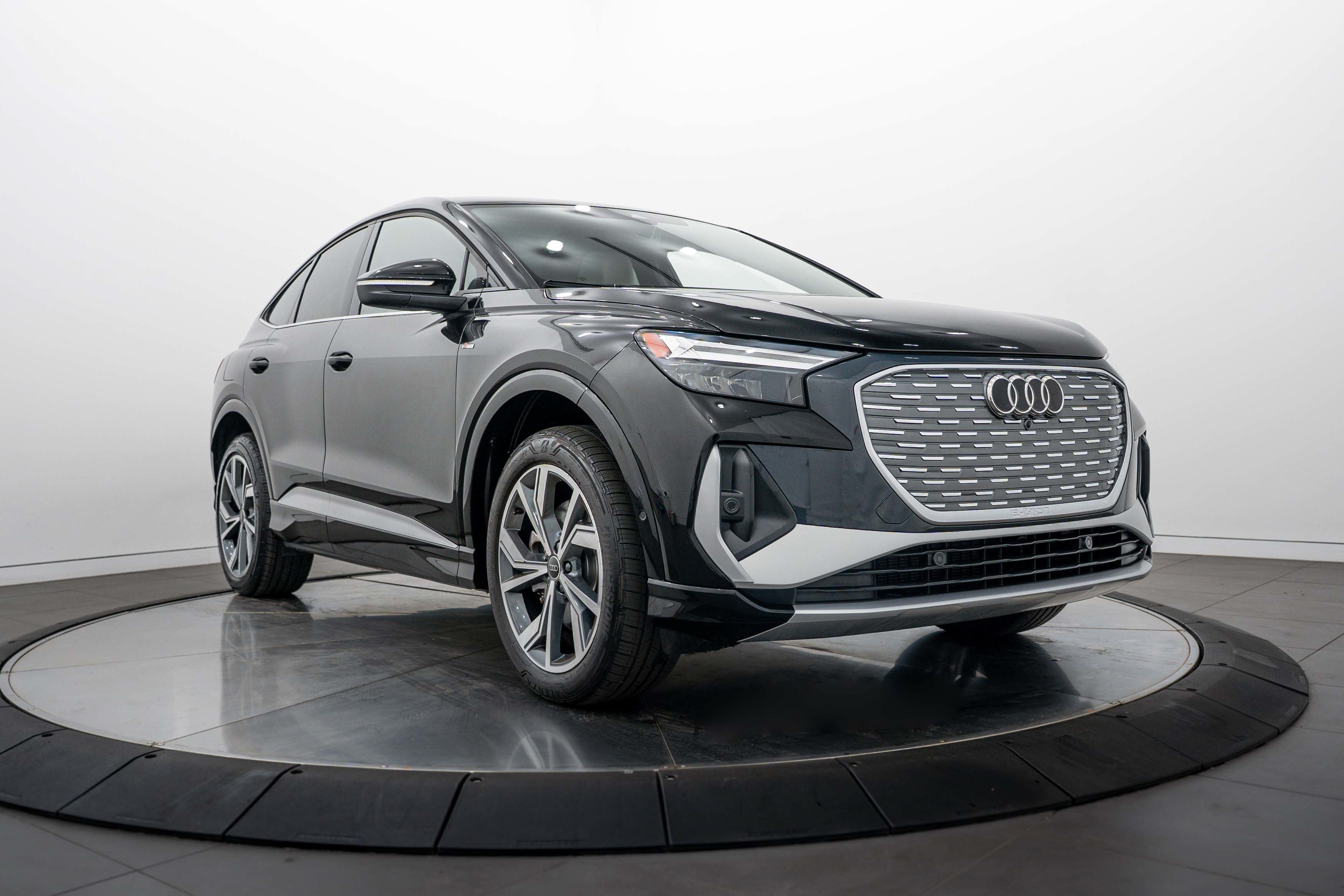 Certified 2023 Audi Q4 Sportback e-tron Premium Plus with VIN WA132BFZXPP051414 for sale in Highland Park, IL