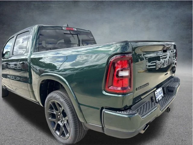 New 2027 Serrano-Green Metallic Exterior Paint RAM Laramie image 16