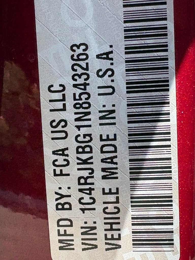 Certified Used 2022 Red Jeep Limited image 19