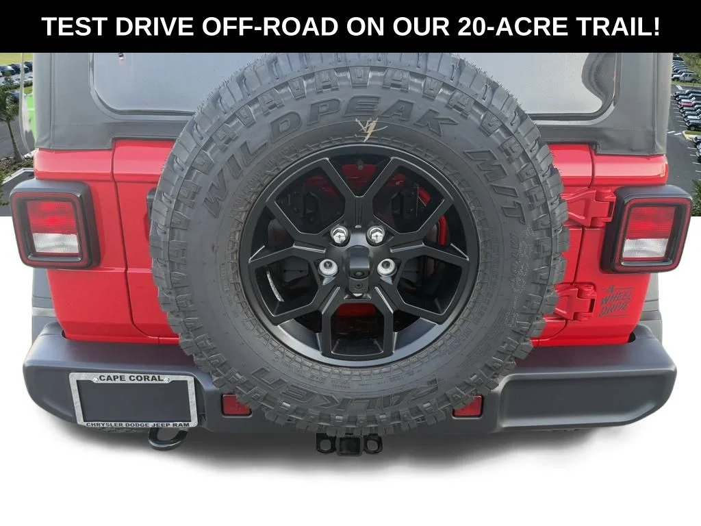 New 2026 Firecracker Red Clear-Coat Exterior Paint Jeep Willys image 30