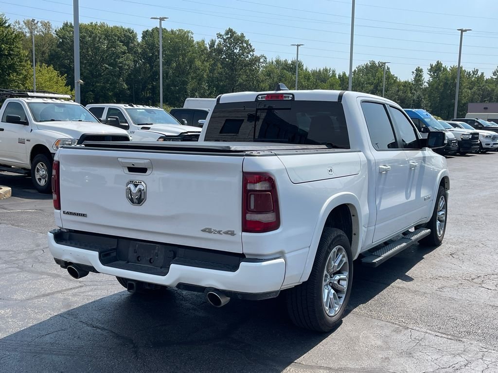Used 2021 Bright White Clearcoat RAM Laramie image 6