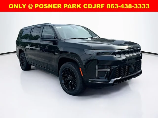 New 2026 High Gloss Black Exterior Paint Jeep Grand Wagoneer image 3