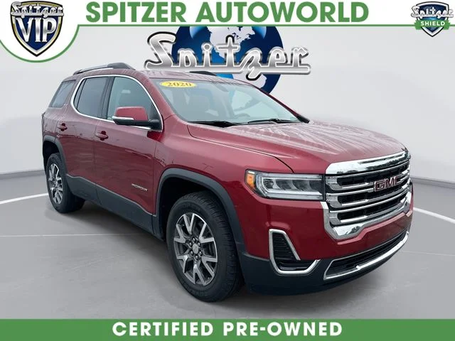 Used 2020 Red GMC SLE image 1