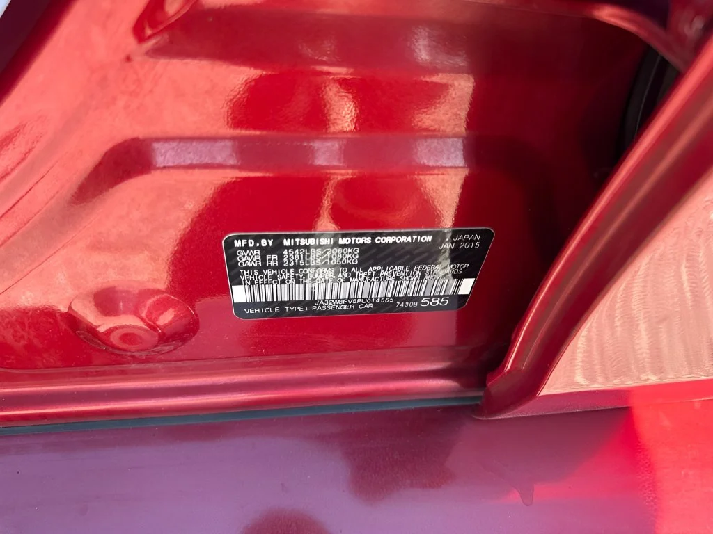 Used 2015 Red Mitsubishi Evolution GSR image 29