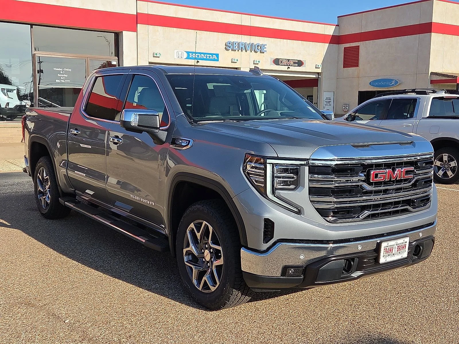 New 2026 Sterling Metallic GMC SLT image 5