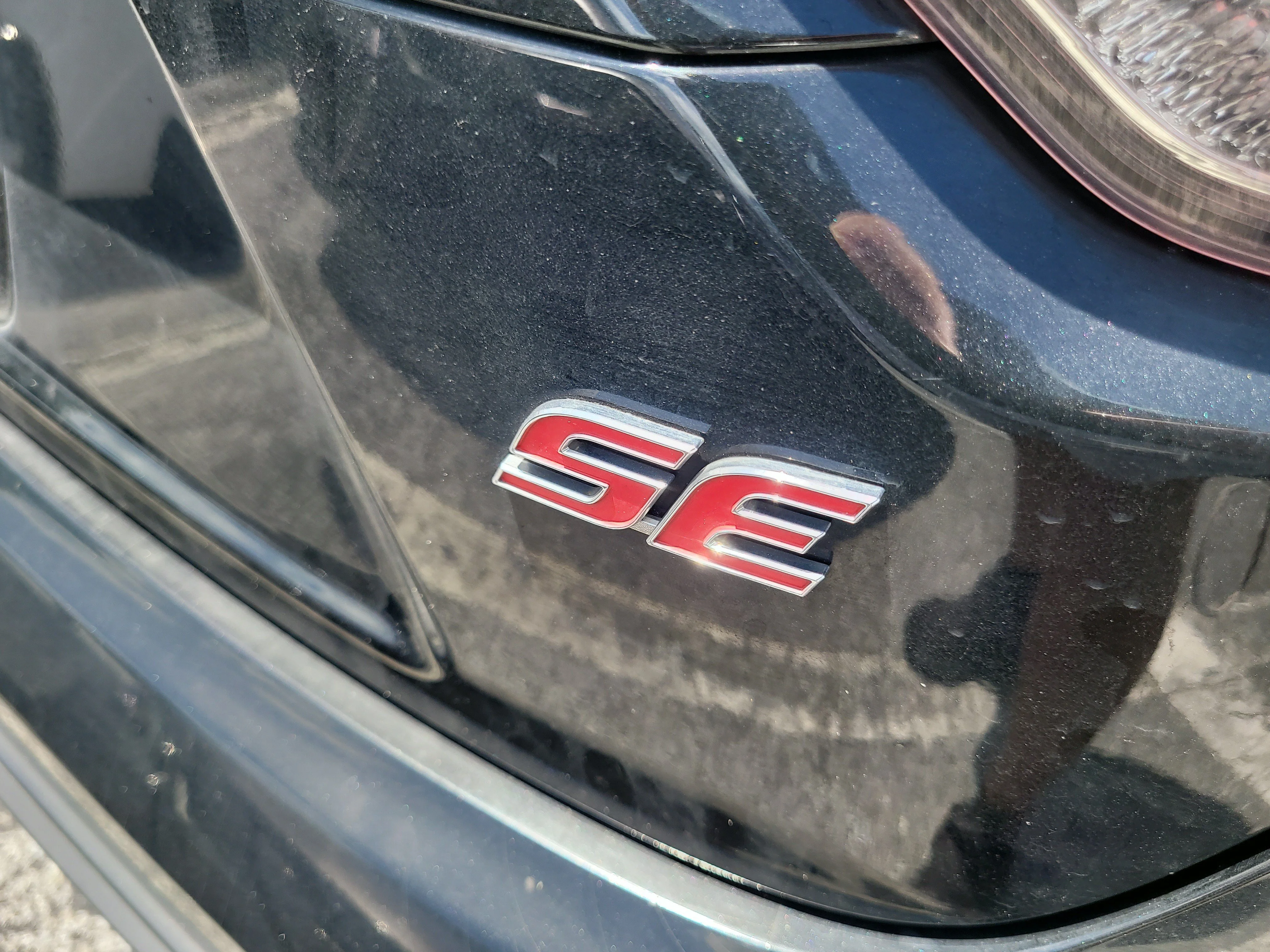 Used 2020 Black Sand Pearl Toyota SE image 9