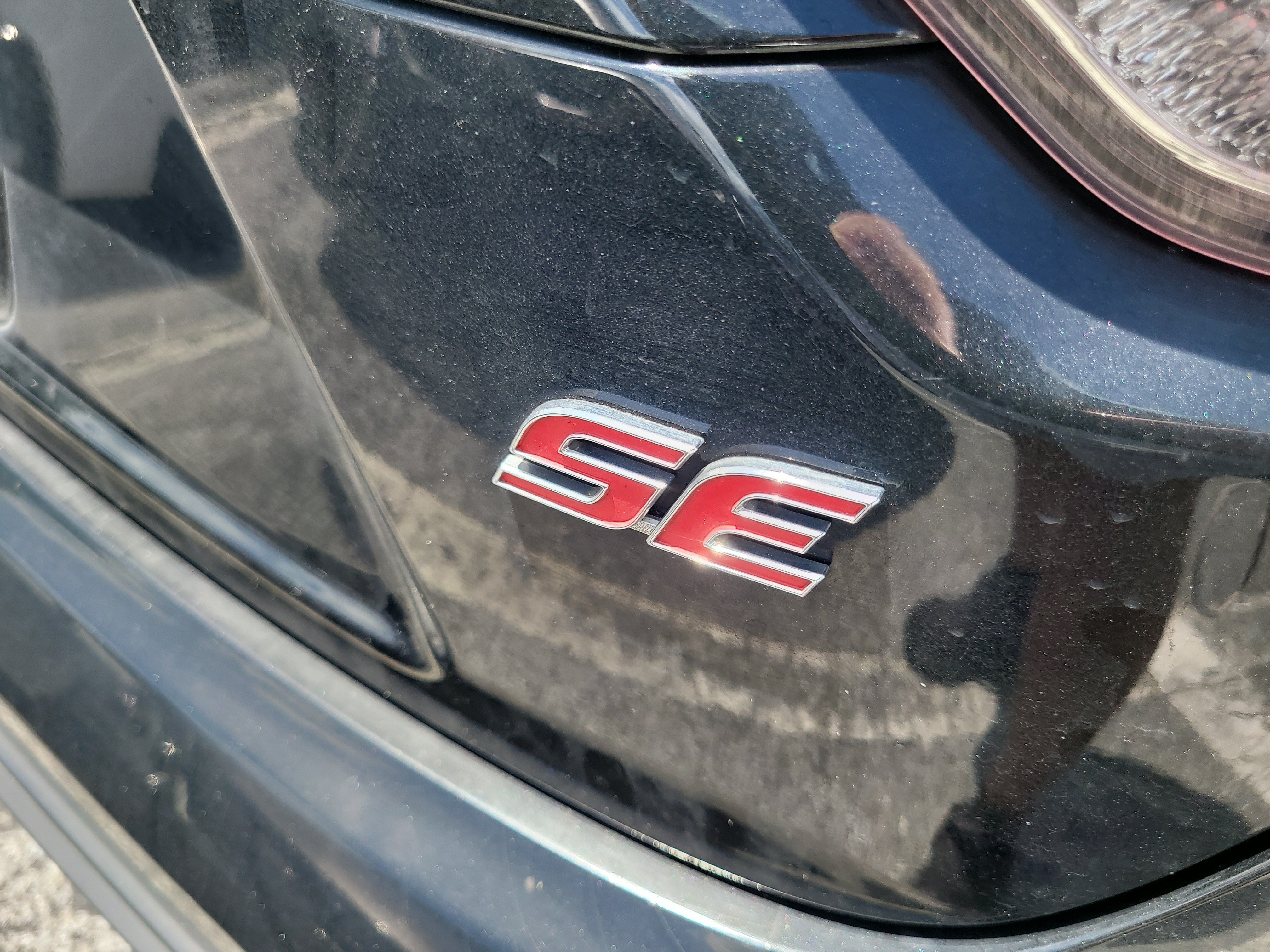 Used 2020 Black Sand Pearl Toyota SE image 9