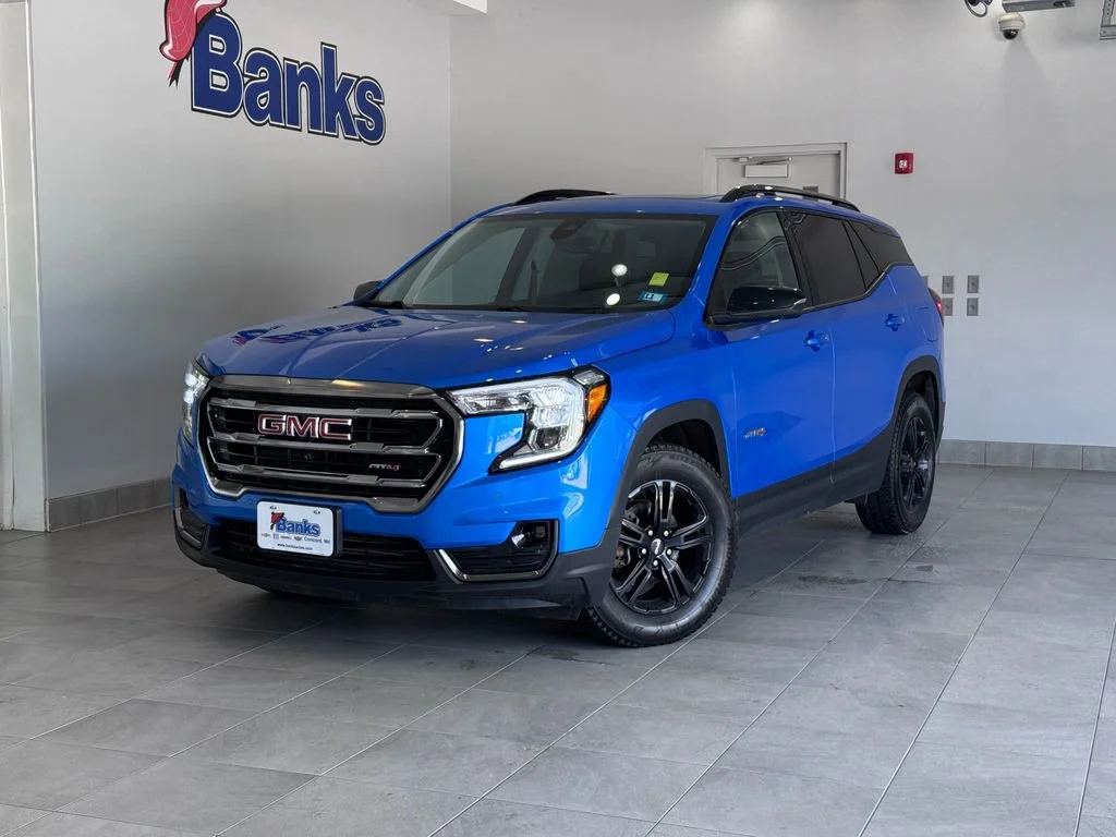 Certified Used 2024 Riptide Metallic GMC AT4 image 2