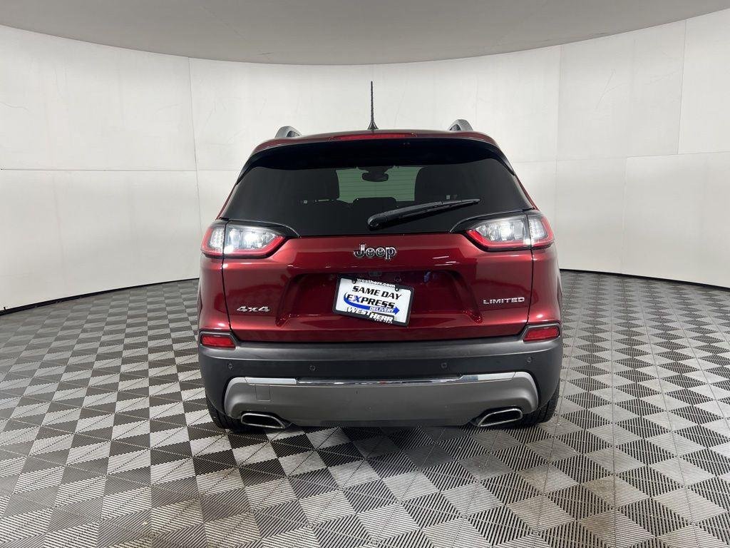 Used 2021 Velvet Red Pearlcoat Jeep Limited image 16