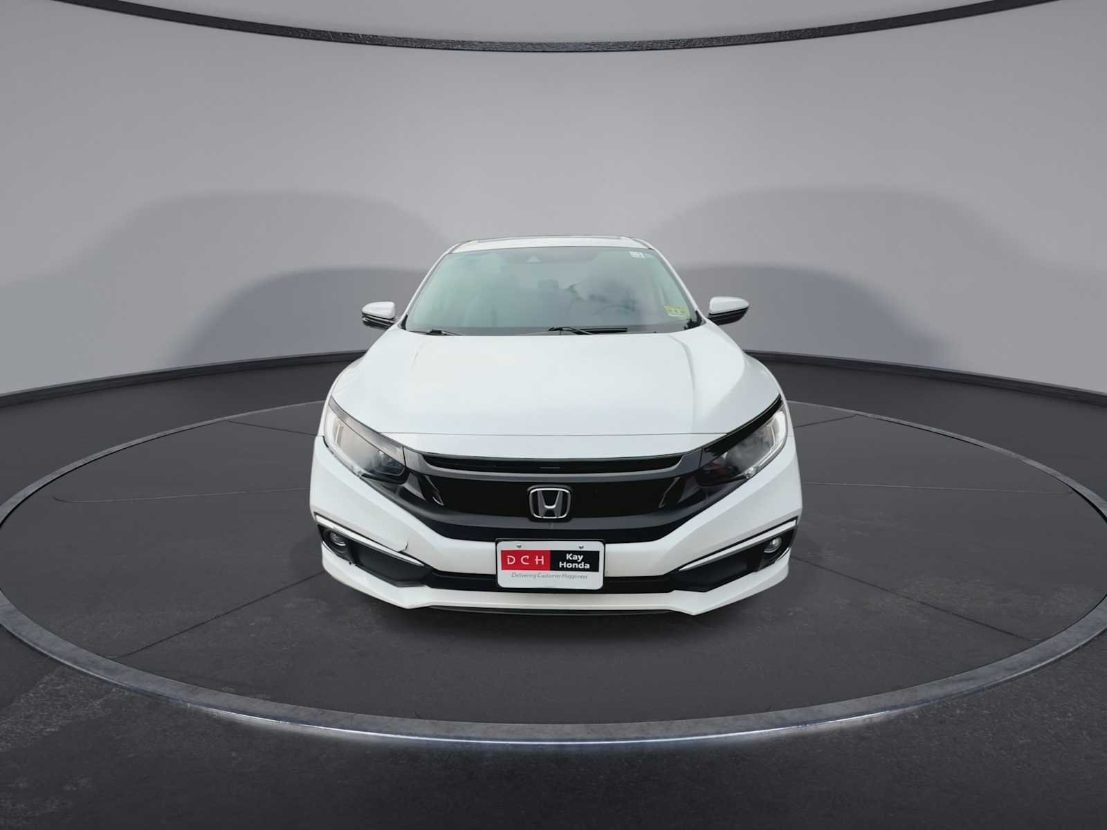 Used 2019 Platinum White Pearl Honda EX image 3