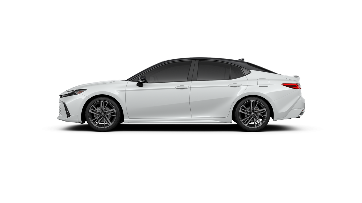 New 2027 Wind Chill Pearl with Midnight Black Metallic roof Toyota XSE image 3