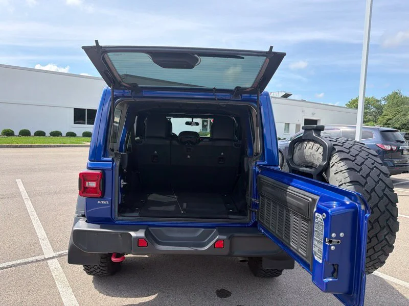 Used 2020 Blue Jeep Unlimited Rubicon image 10