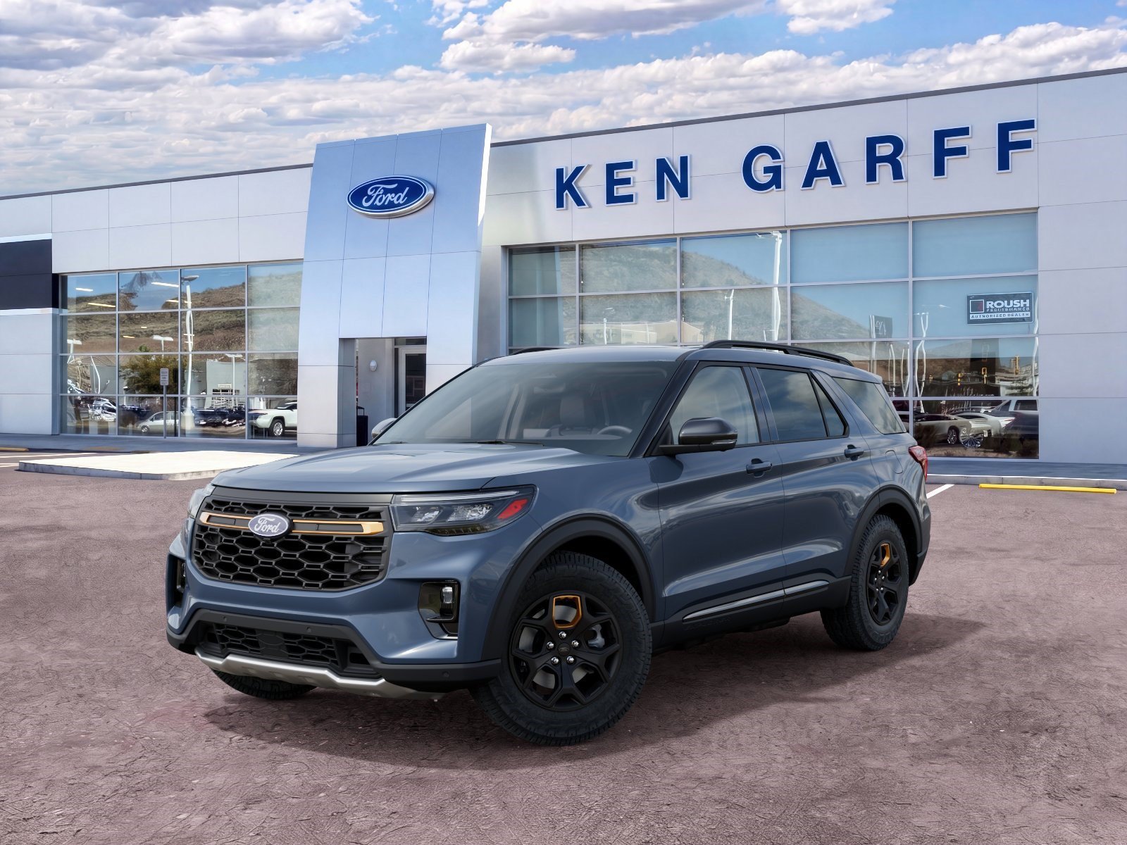 New 2027 Vapor Blue Metallic Ford Tremor image 2