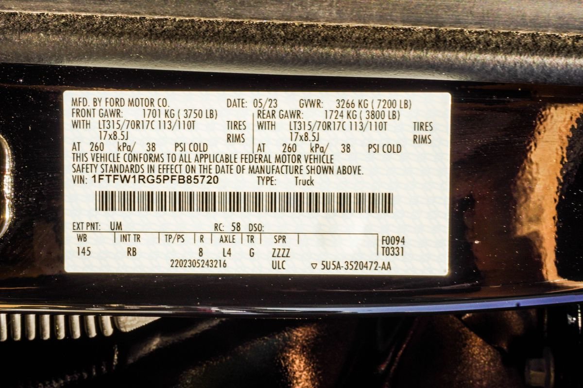 Used 2023 Black Ford Raptor image 42