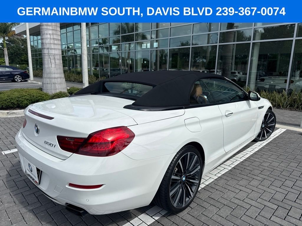 Used 2018 Alpine White BMW 650i image 6