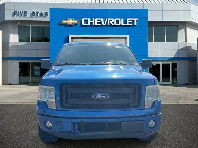 Used 2014 Blue Ford STX image 2