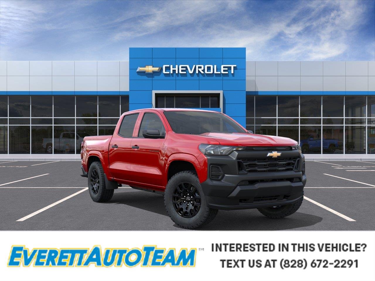 New 2026 Radiant Red Tintcoat Chevrolet WT image 1