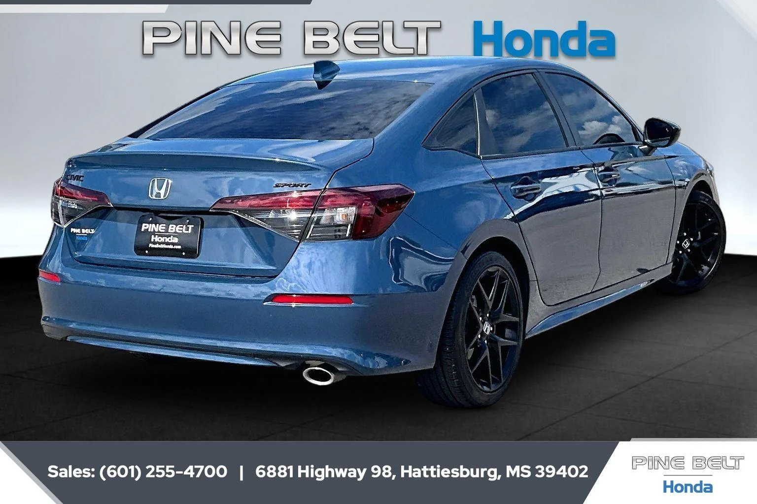 Certified Used 2026 Blue Lagoon Pearl Honda 2WD SPORT image 11