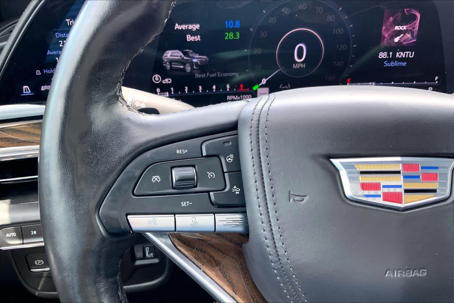 Used 2022 Satin Steel Metallic Cadillac Premium Luxury Platinum image 24