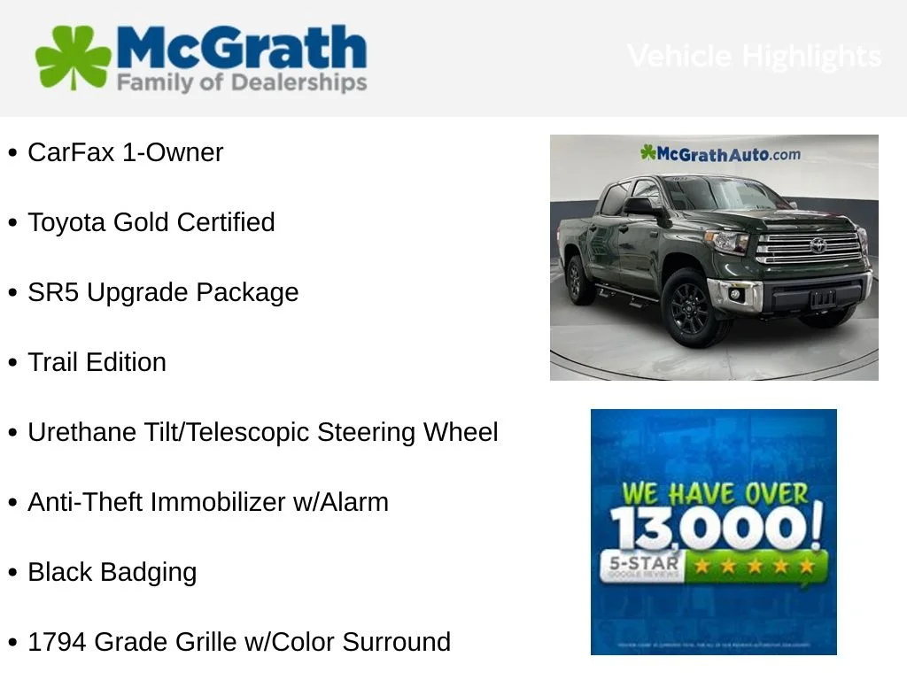 Used 2021 Green Toyota SR5 image 3