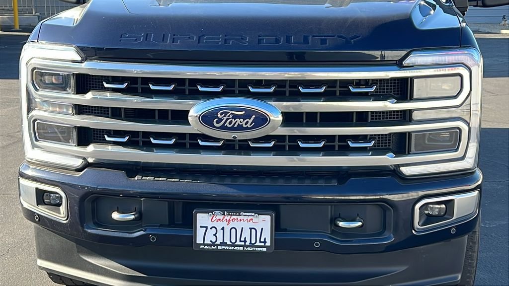 Used 2024 Blue Ford Platinum image 3