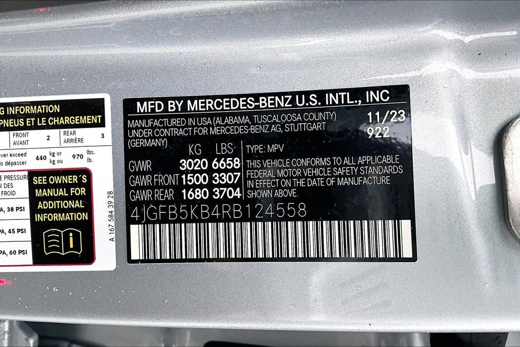 Certified Used 2024 Silver Mercedes-Benz GLE 450 image 35