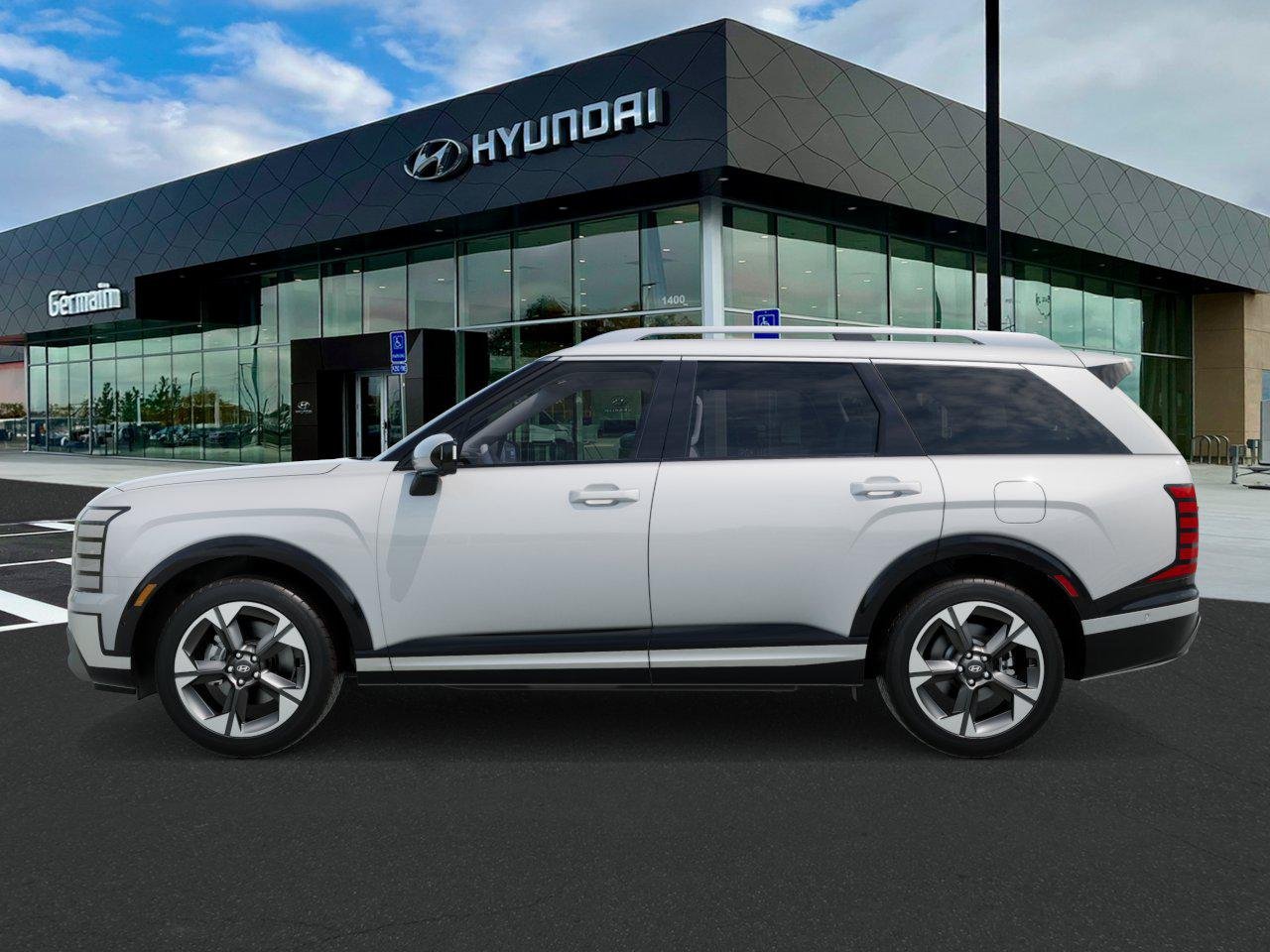 New 2027 Creamy White Pearl Hyundai Limited AWD image 3